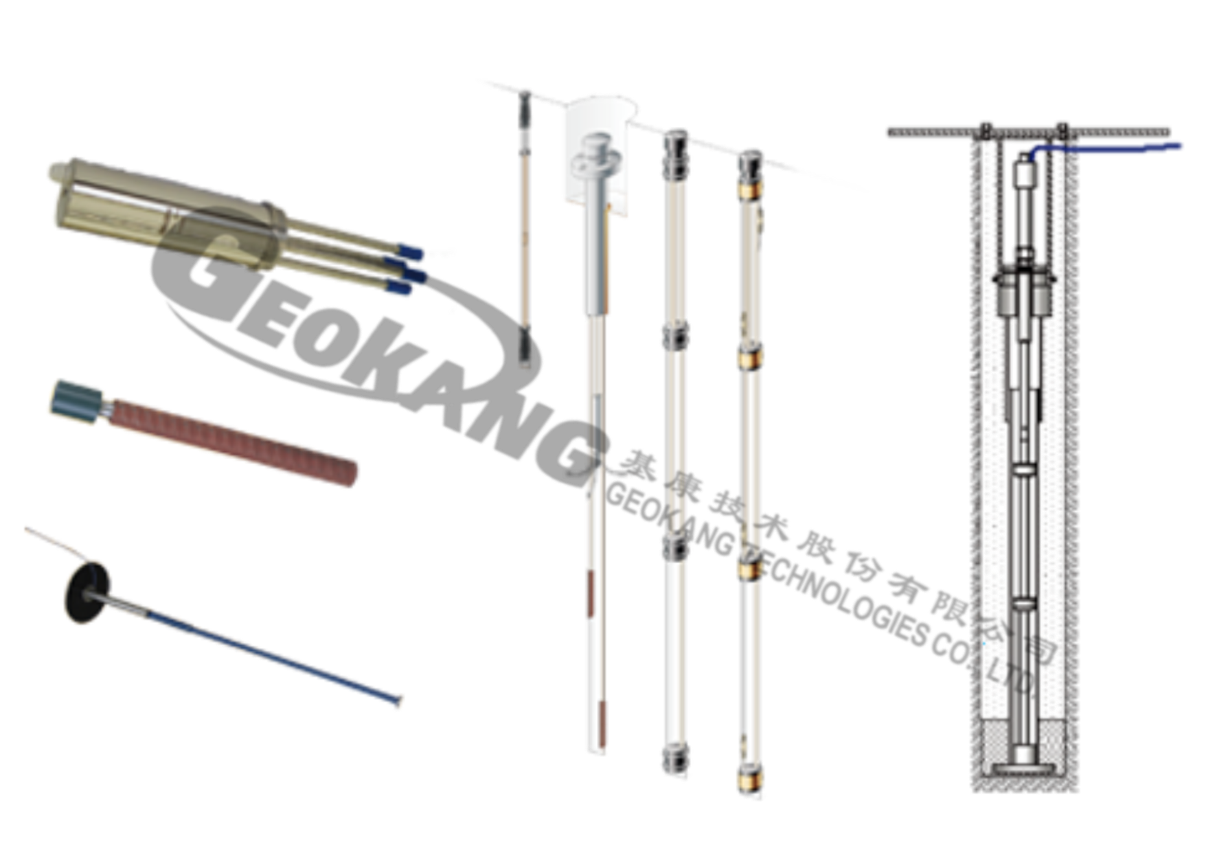 振弦式單點(diǎn)、多點(diǎn)位移計(jì)